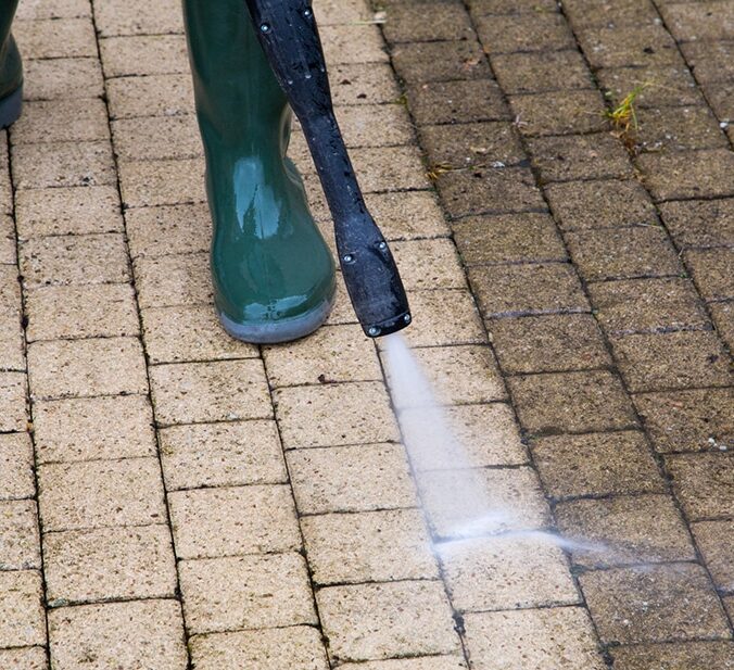power-washing